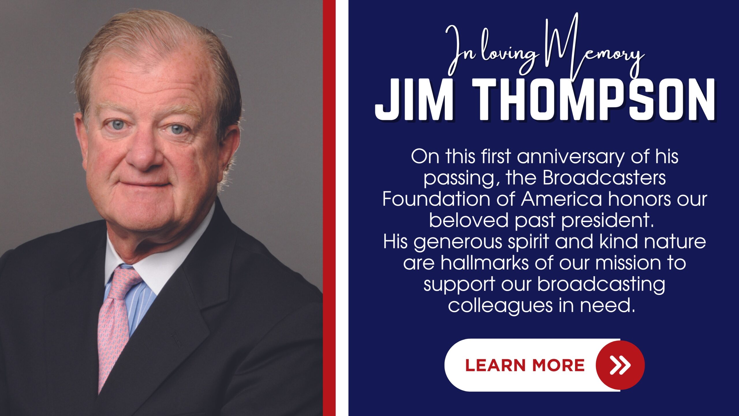 BFOA Honors Longtime Former President and Beloved Industry Leader Jim